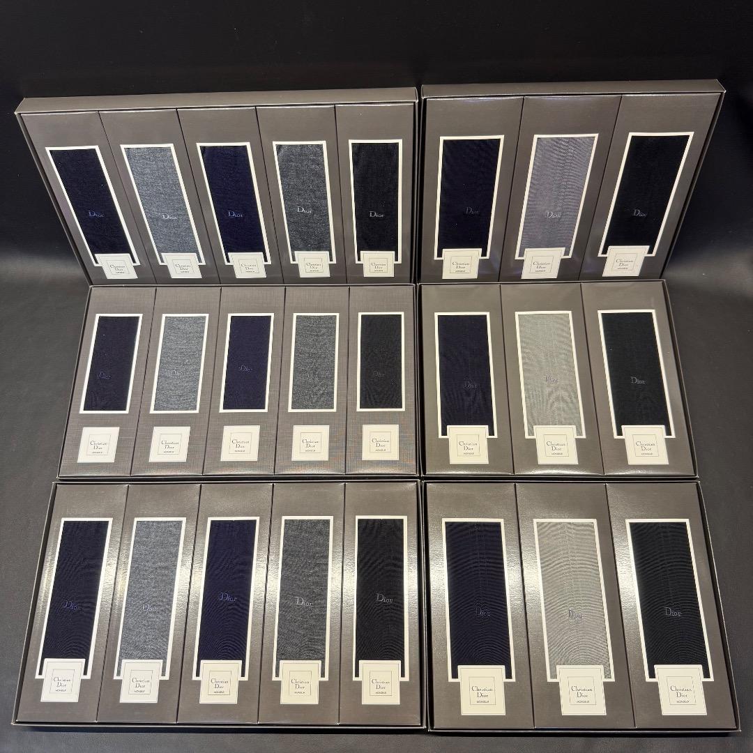 ◉H裏左横1004 未使用保管品 Christian Dior 靴下 6点まとめ