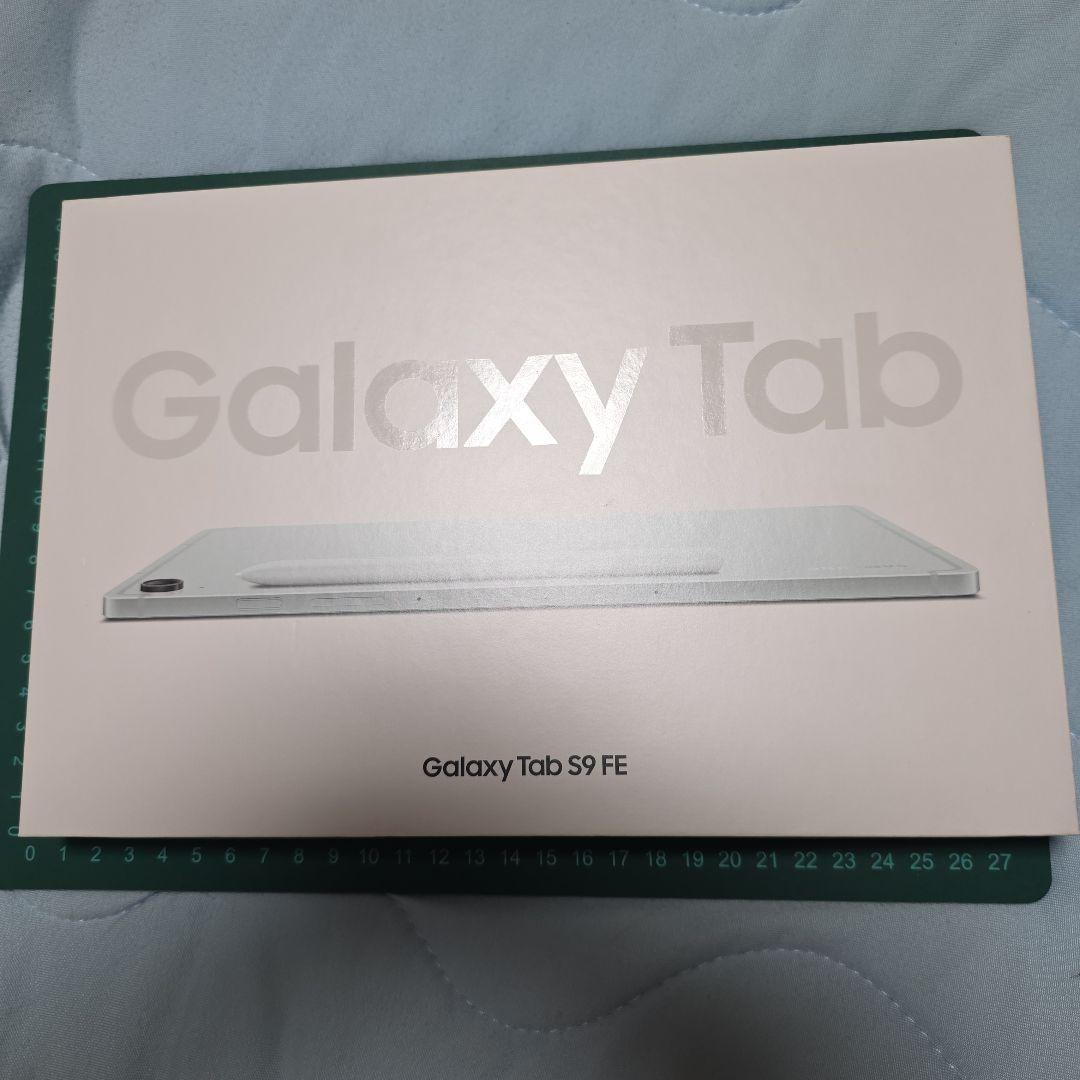 新品、未使用Galaxy Tab S9 FE ミント 付属品完備