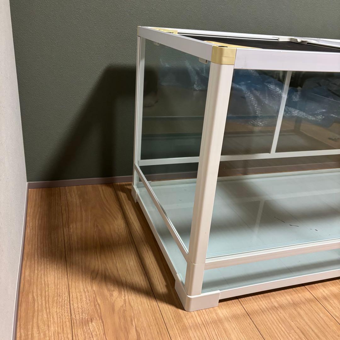 爬虫類ケージ　三晃商会　パンテオンWH9045 小動物ガラスケージ※直接受け渡し