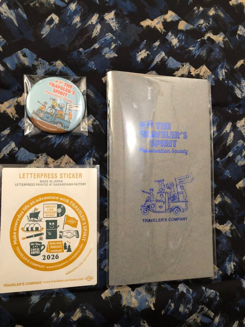 トラベラーズノート 2026 新春くじ 非売品リフィル マグネット ステッカー