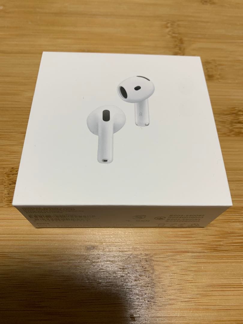 [新品未開封] AirPods 4 アクティブノイズキャンセリング機能搭載