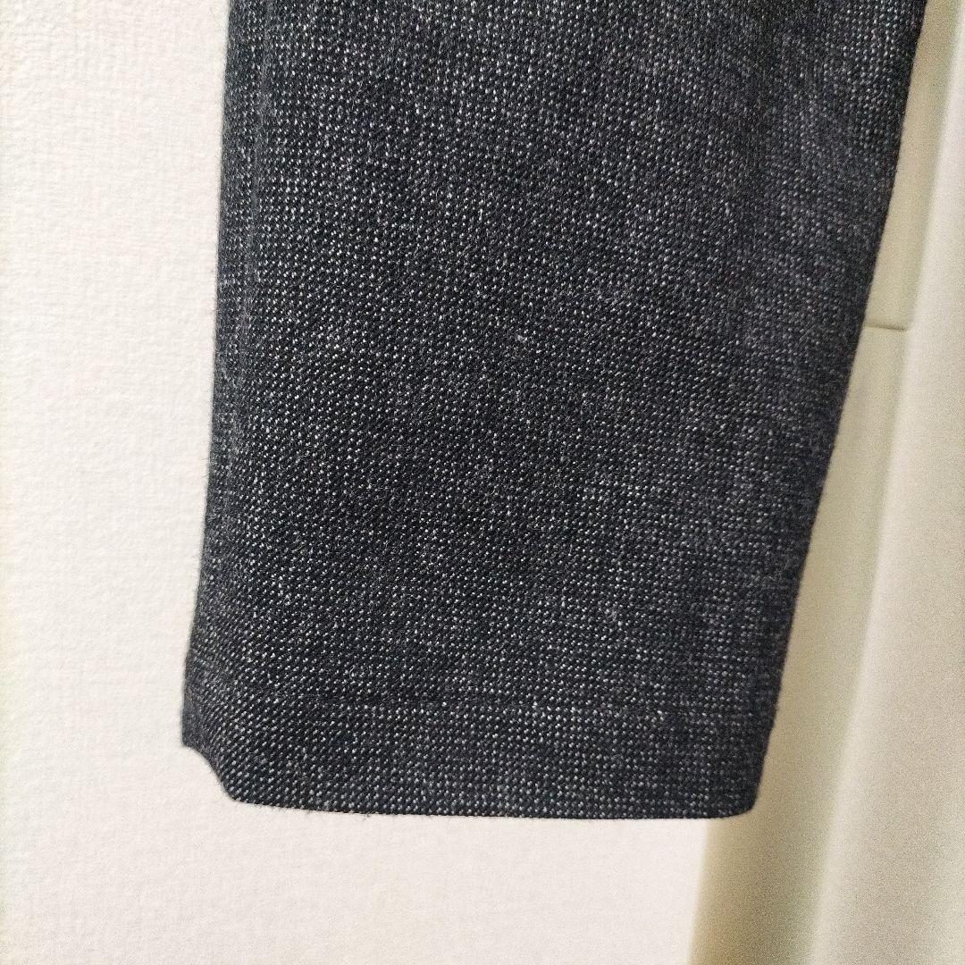 ジュンハシモト　ナノライブラリー　グレー　ウール混紡 シングルブレストスーツ