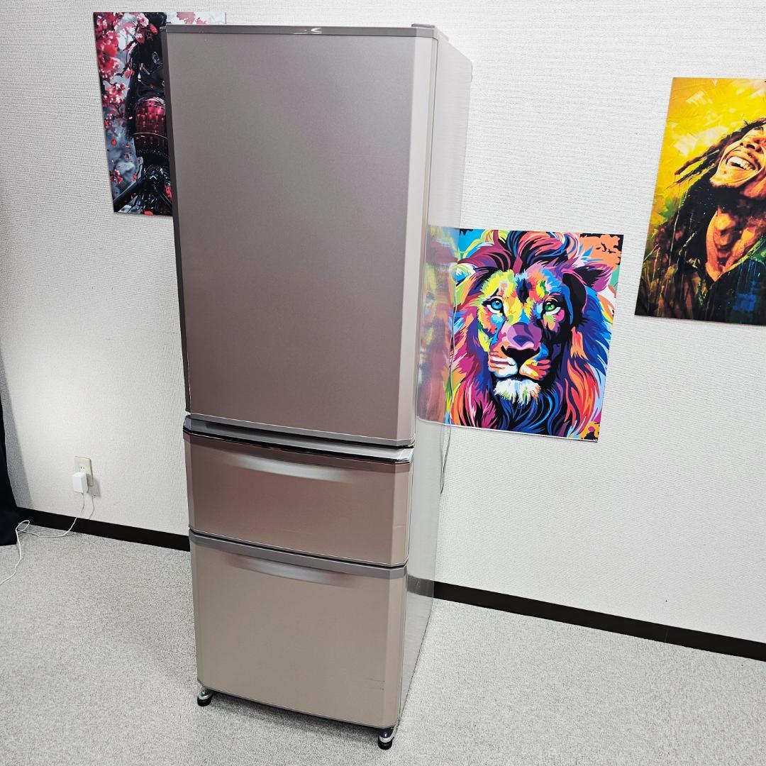 MITSUBISHI MR-C37Y-P 冷蔵庫 370L 2014年