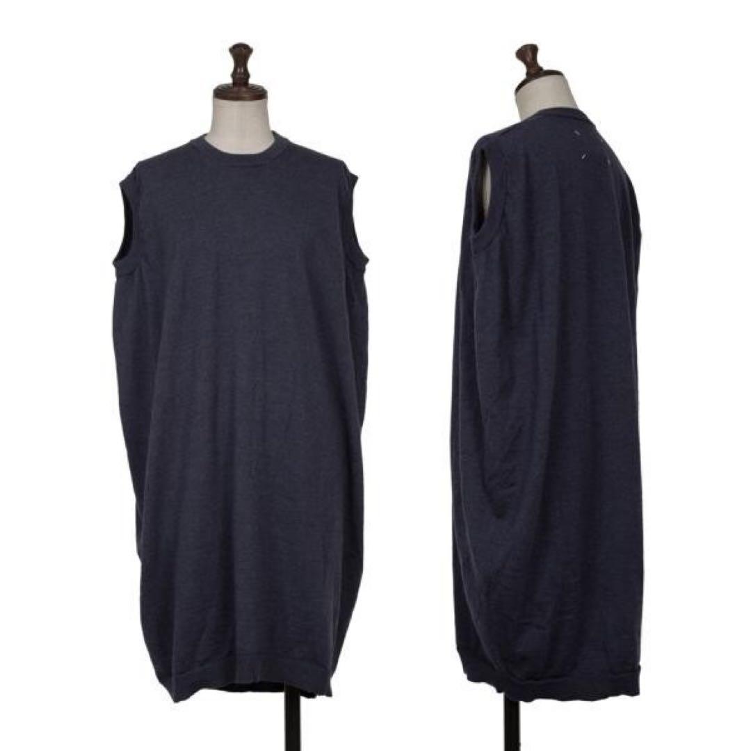 ピー子　マルタンマルジェラ　ニットロングベスト