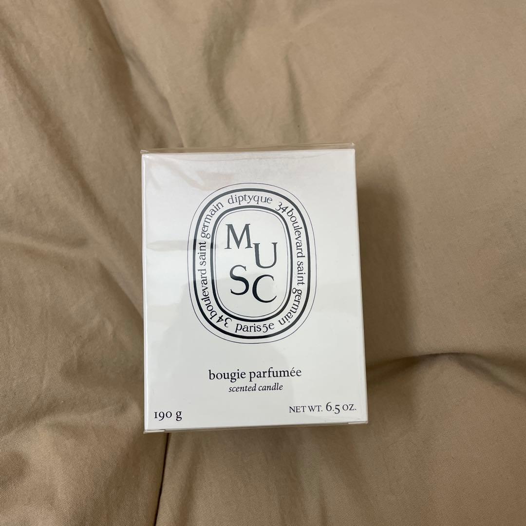 【新品未開封】diptyque MUSC アロマキャンドル 190g