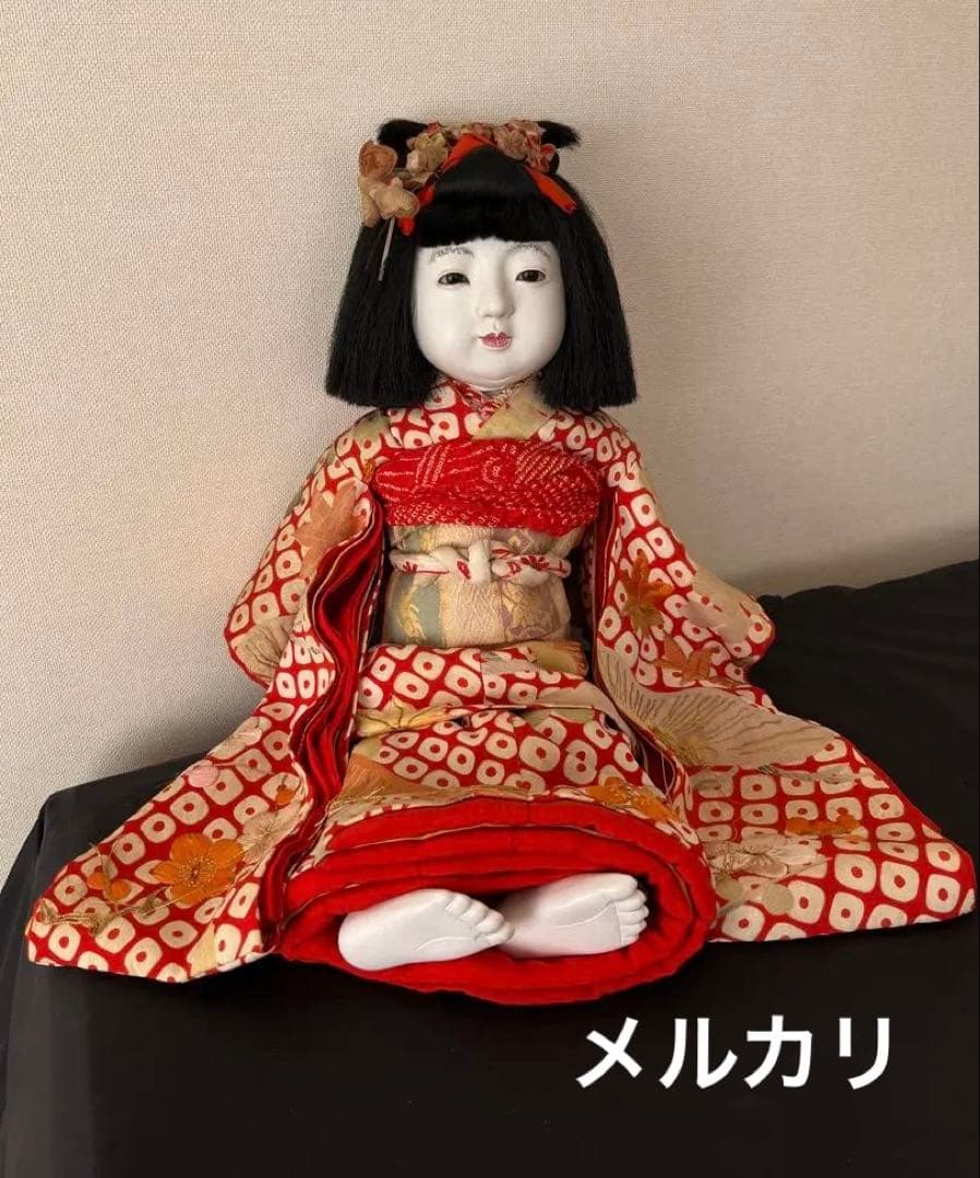 ▪️市松人形▪️昭和初期▪︎丸平▪️43cm