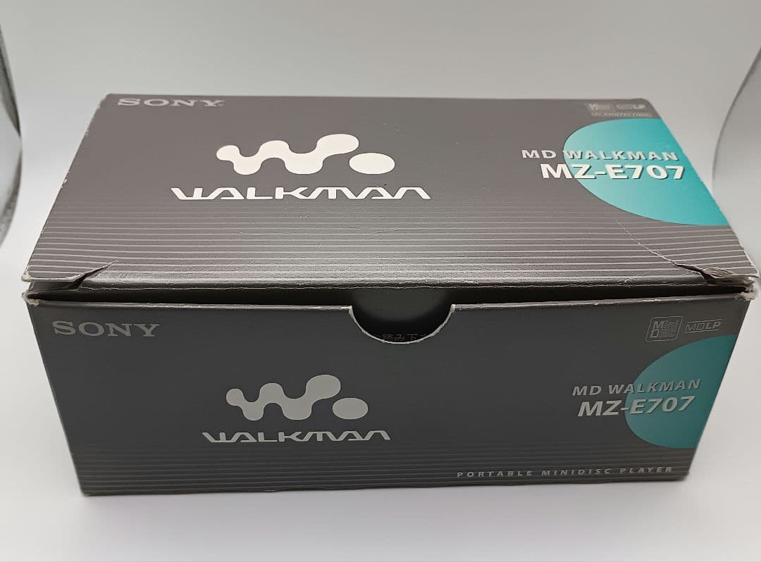 【動作品】SONY ポータブル MDウォークマン MZ-E707