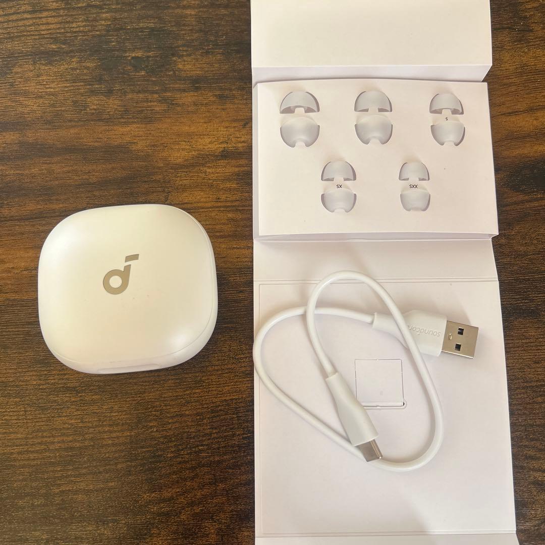 ANKER ワイヤレスイヤホン Liberty4Pro ホワイト