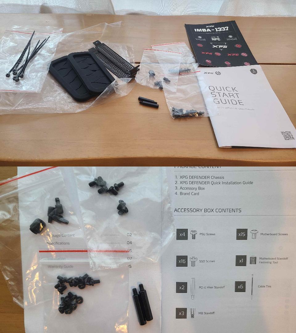 XPG DEFENDER 水冷式CPUクーラー フロントメッシュ PCケース