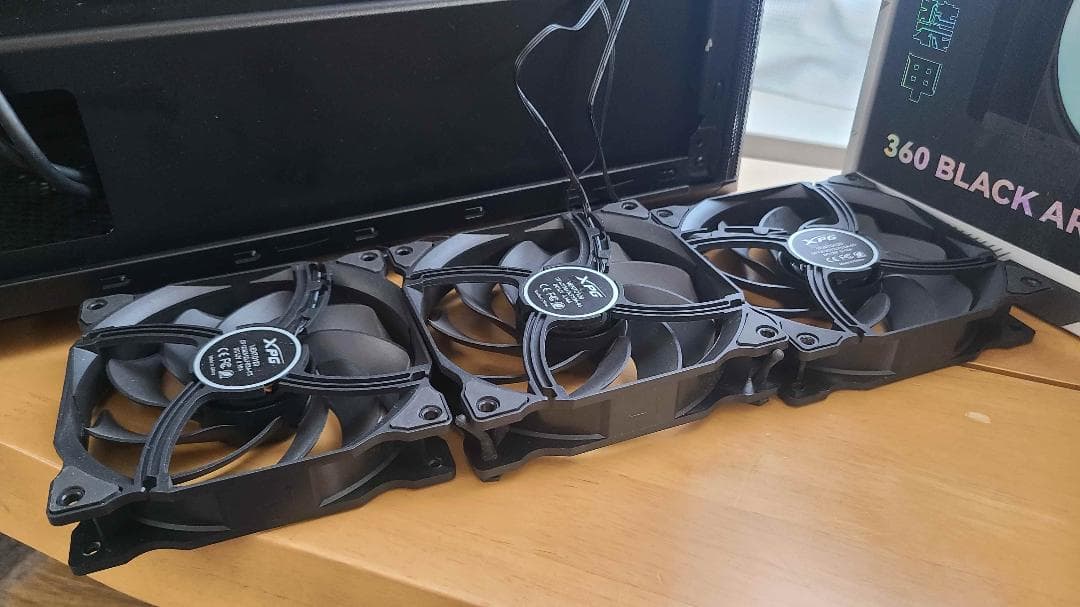 XPG DEFENDER 水冷式CPUクーラー フロントメッシュ PCケース