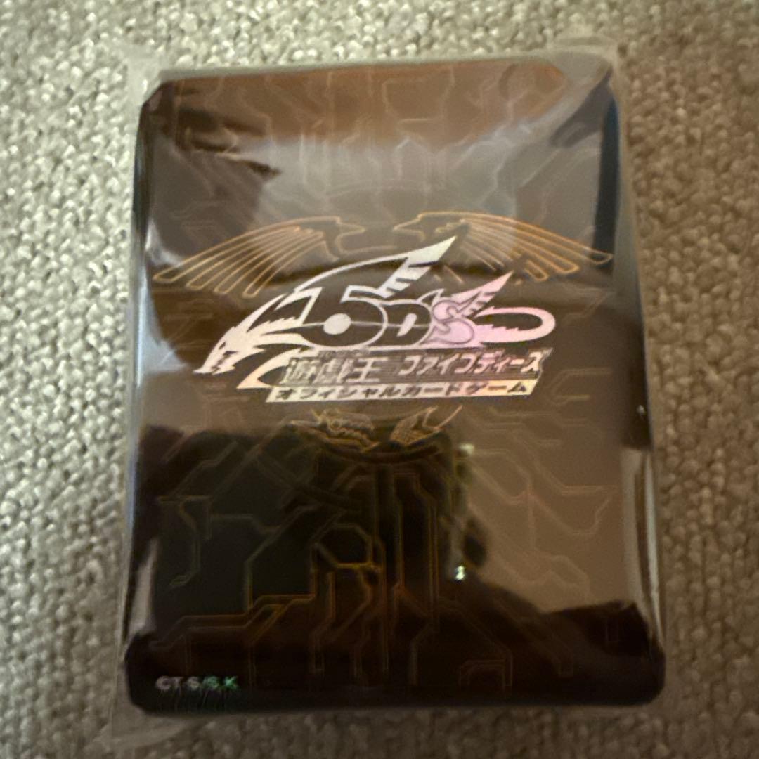 遊戯王5D's 竜の紋章 スリーブ 金　未開封