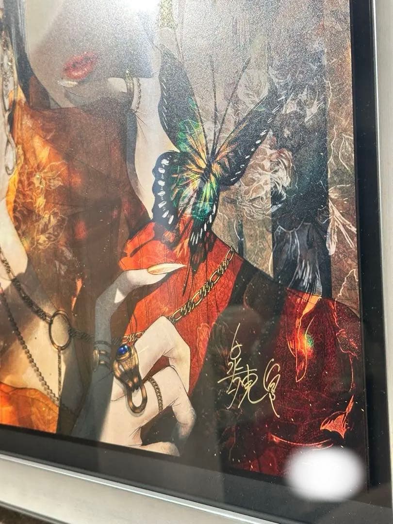 皐月恵 版画 スワローテイルバタフライSWALLOWTAIL BUTTERFLY