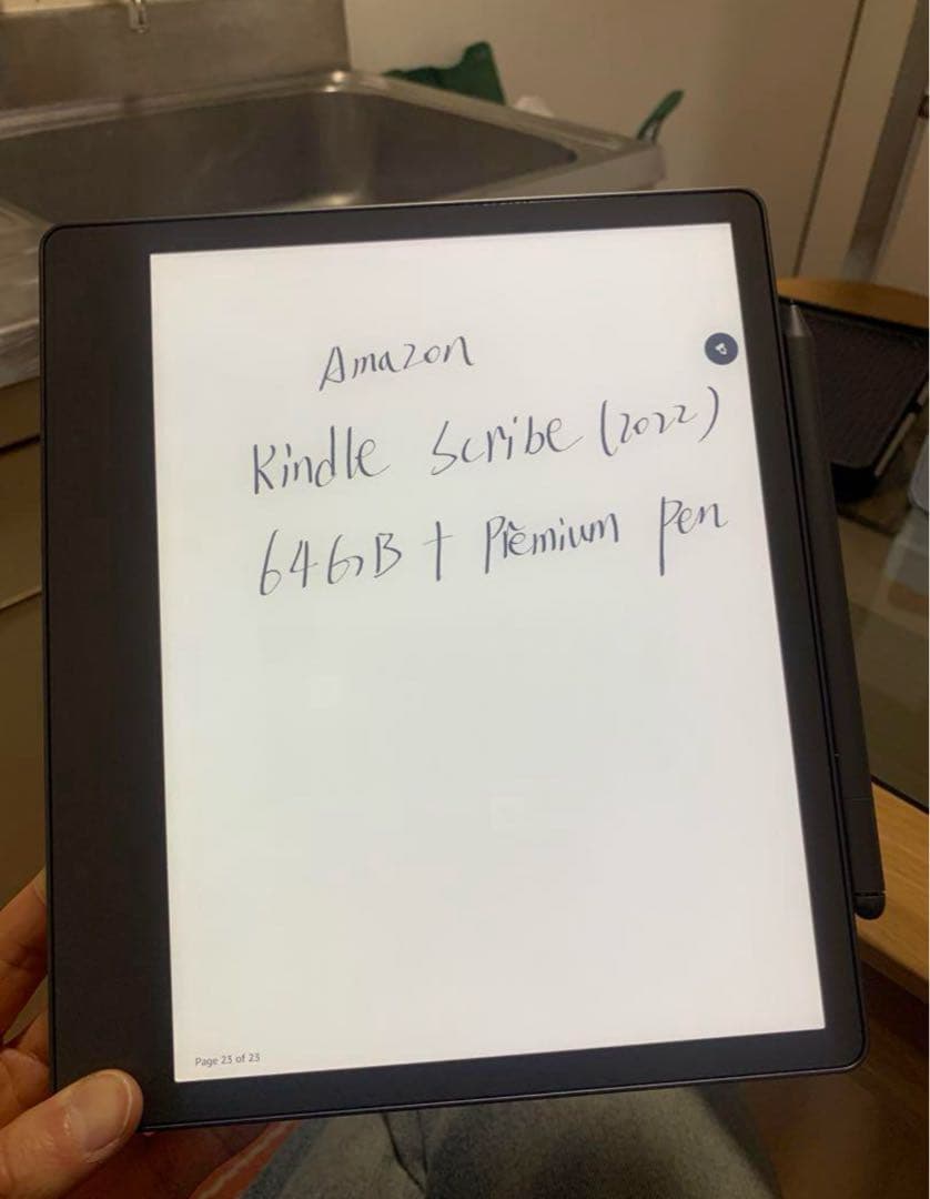 電子書籍リーダー本体 Amazon Kindle Scribe 64GB