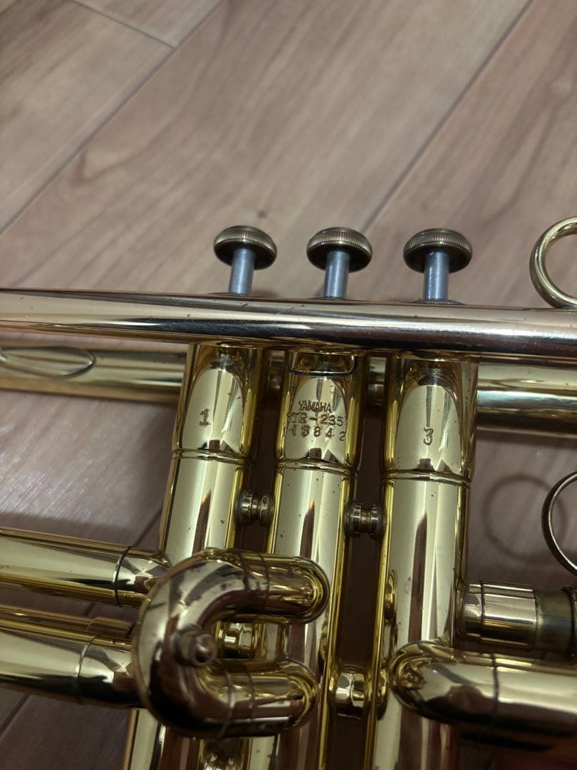 ヤマハ　ゴールドトランペット 本体 ケース付き