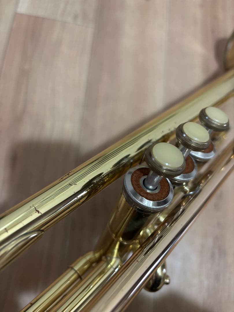 ヤマハ　ゴールドトランペット 本体 ケース付き
