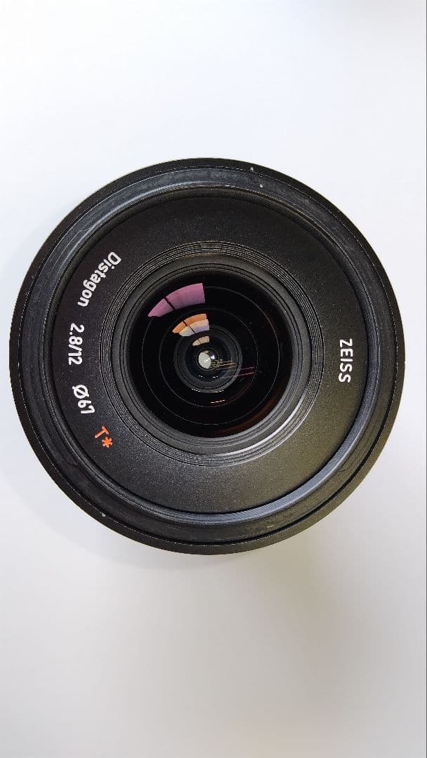 カールツァイスCarl Zeiss Touit 2.8/12 Xマウント 難あり