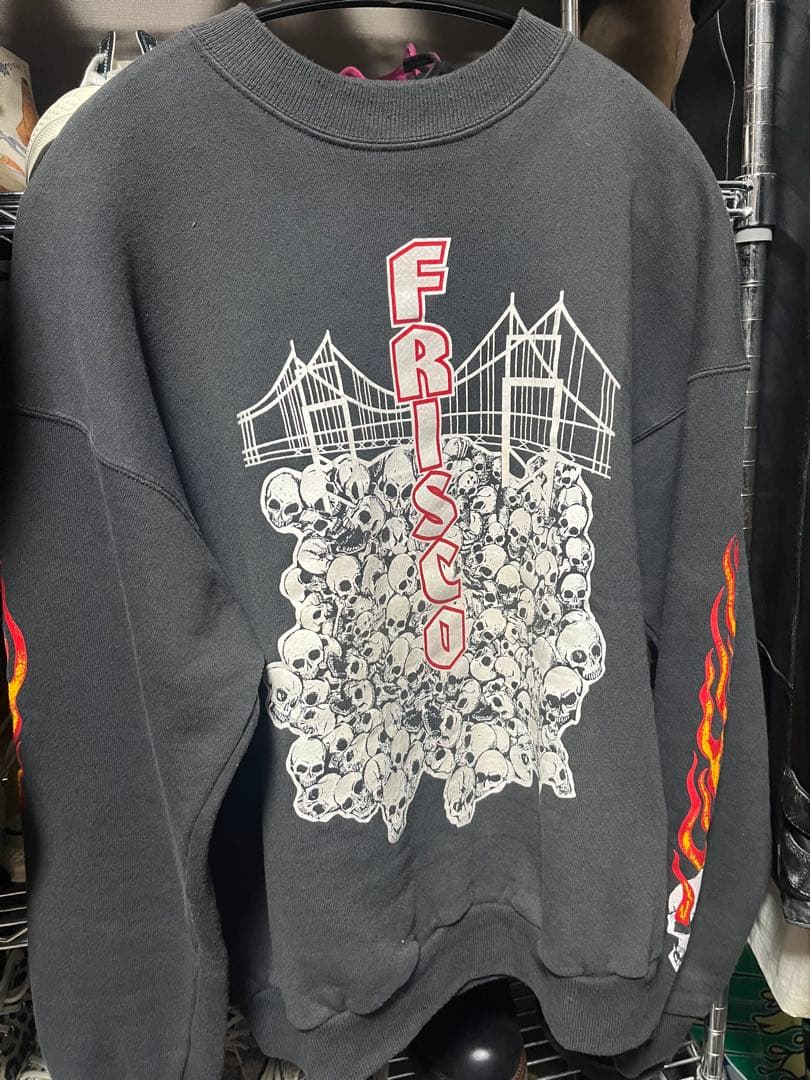 90s USA製 FRISCO CHOPPERS スウェット フリスコ 415