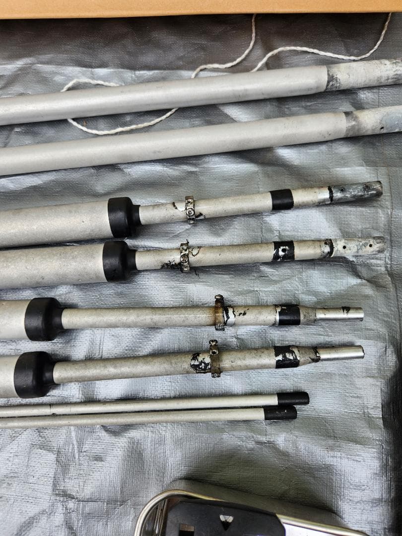 3.5/7MHz帯 2バンド短縮Ｖ型ダイポールDIAMOND (中古送料込)