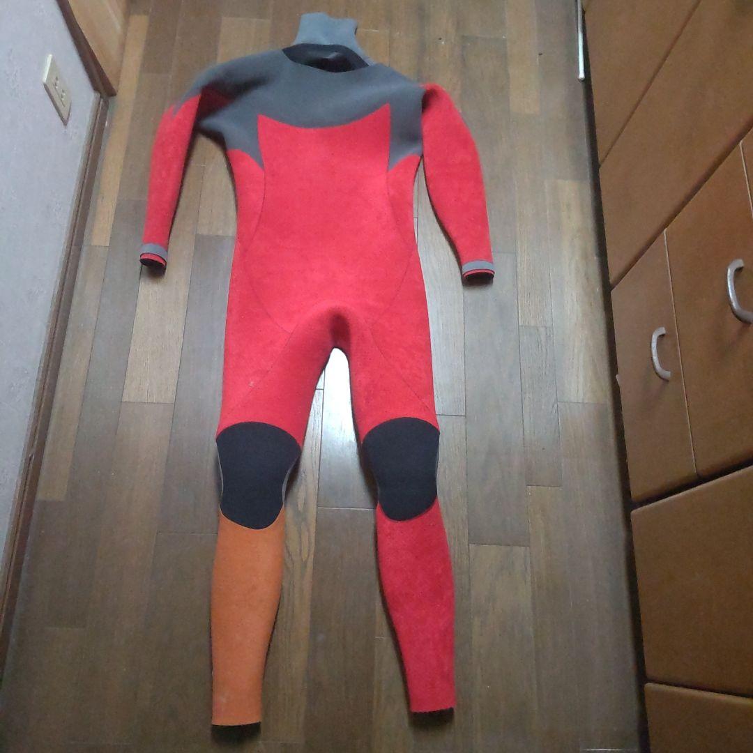 RASHウエットスーツ セミドライ DRAGON 5ミリ3ミリ