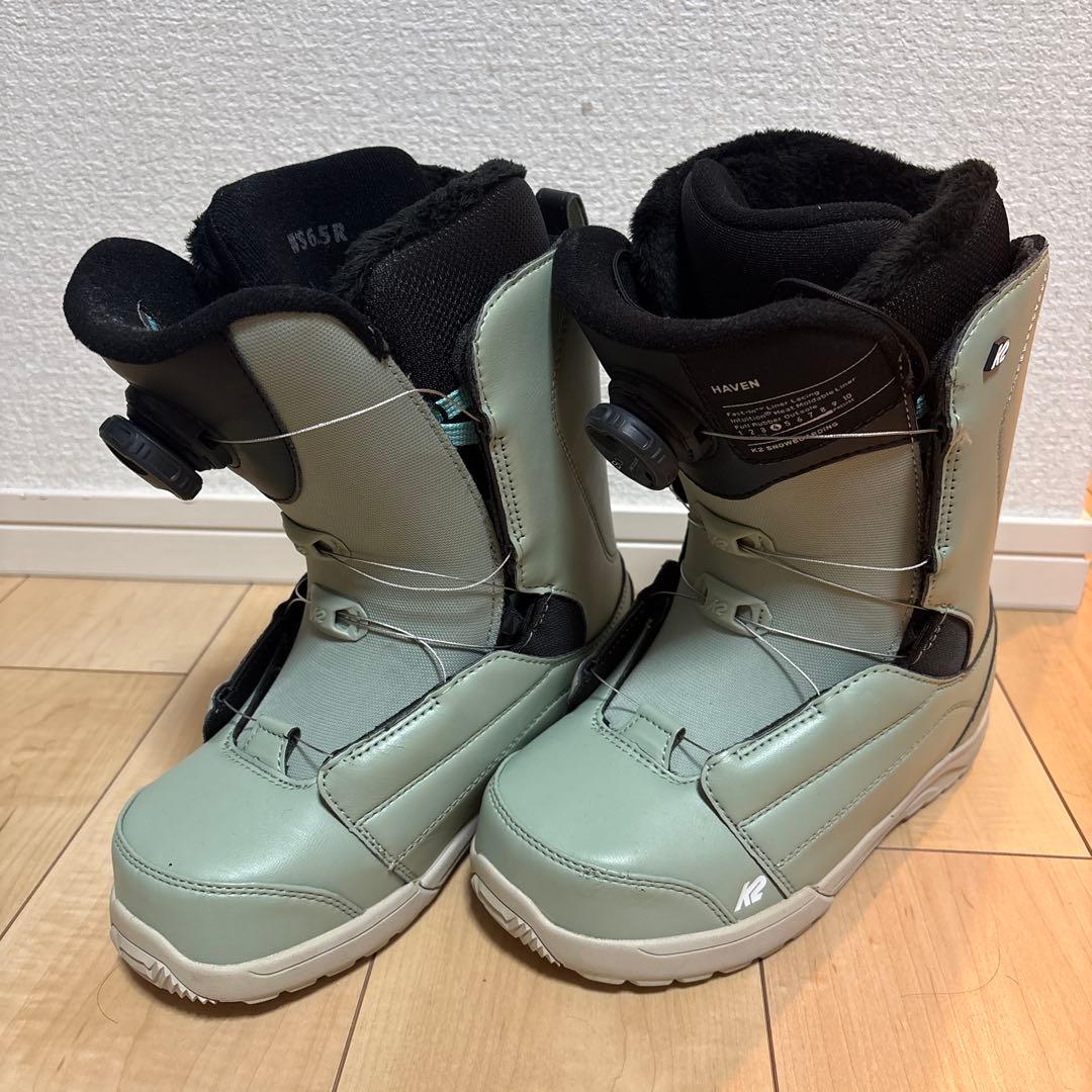 23.5cm K2 HAVEN レディース スノーボードブーツ BOA