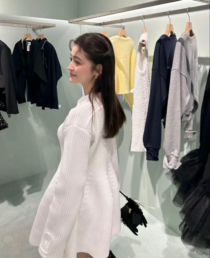 タグ付き新品 bibiy. WILLOW DRESS ニット ワンピース