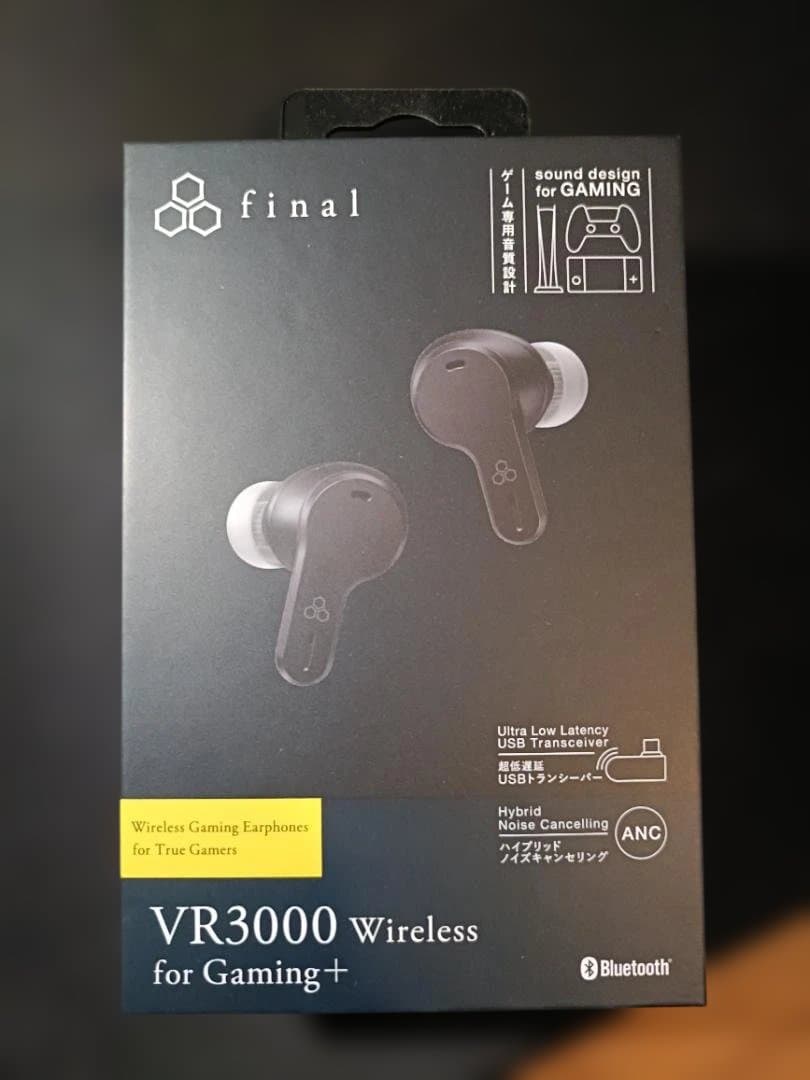 イヤホン final VR3000 Wireless for Gaming+