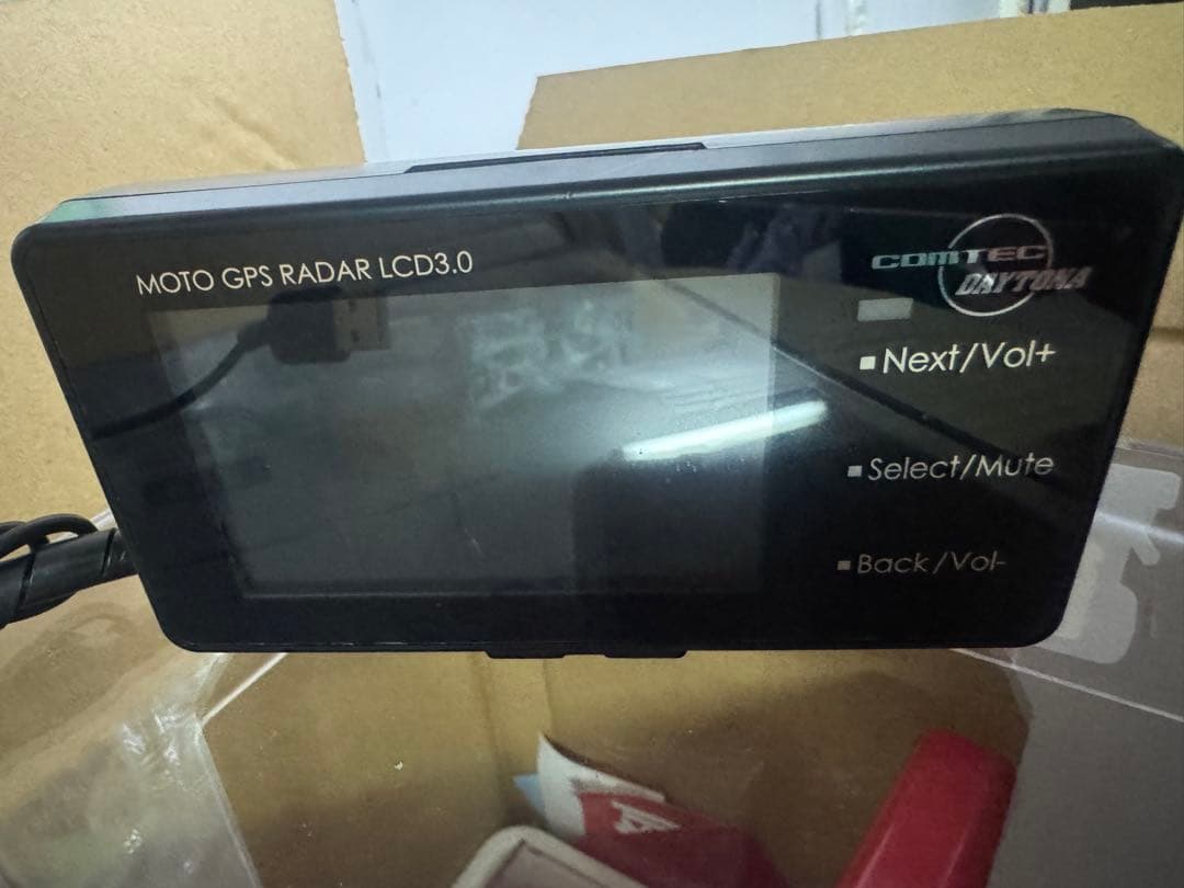 バイク用GPSレーダー MOTO GPS RADAR LCD 3.0