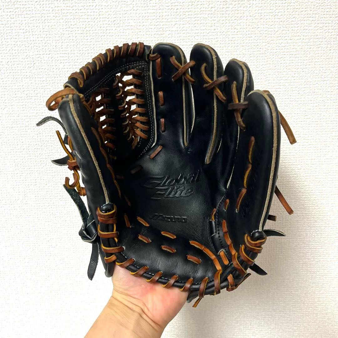 795 ミズノ グローバルエリート 極美品 ソフトボール 内野手用グローブ