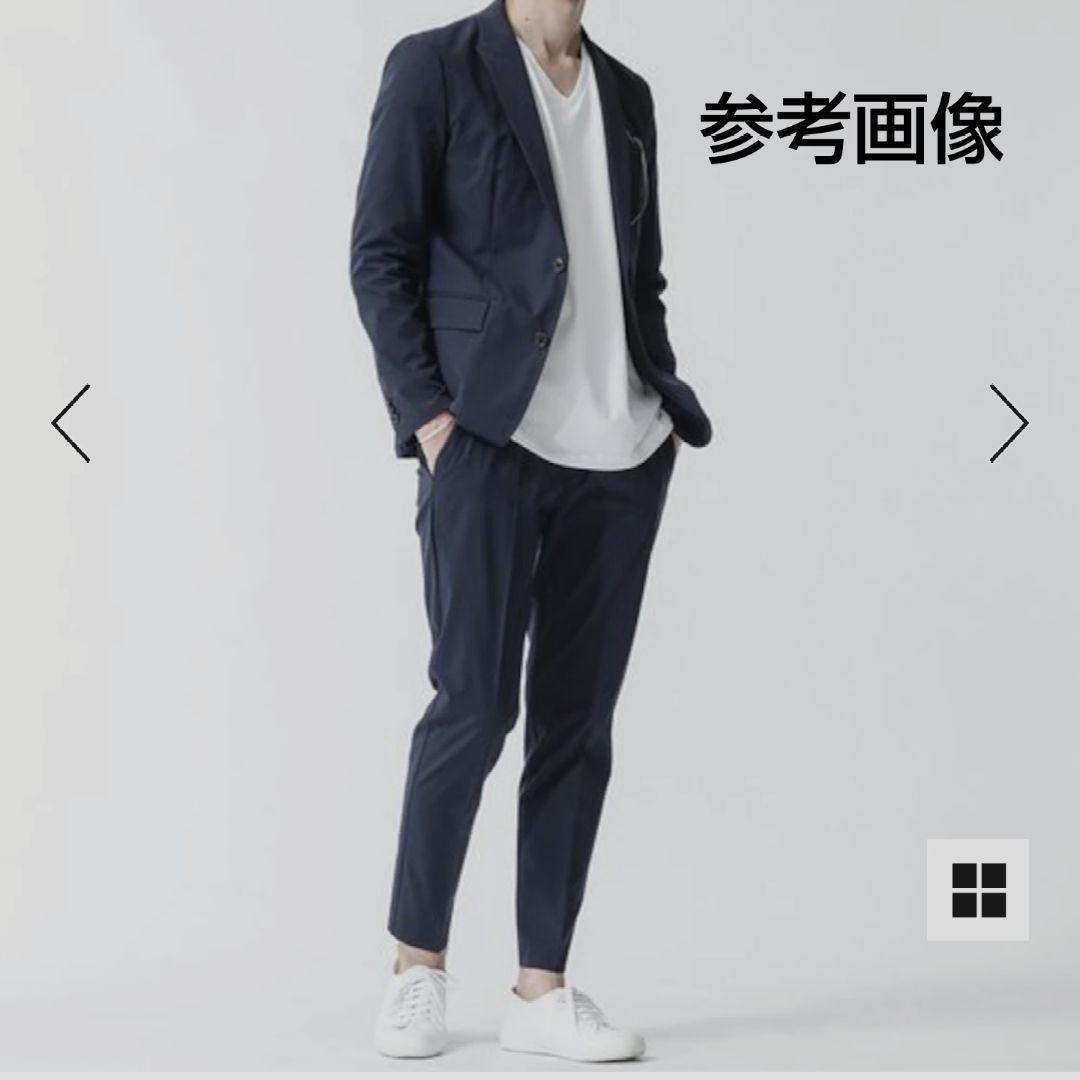 nano universe ダメリーノ ストレッチセットアップ M ネイビー