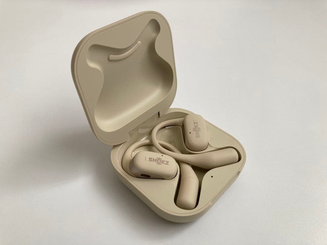 Shokz OpenFit ベージュ