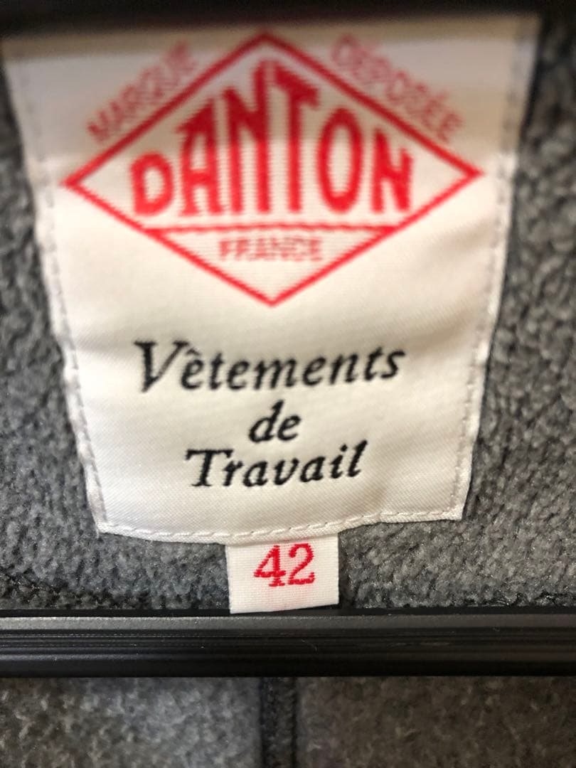 ダントン　ノーカラーフリース