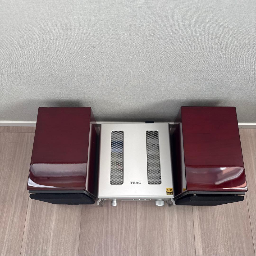 【美品】TEAC CR-H101 LS-101HR CDレシーバー スピーカー