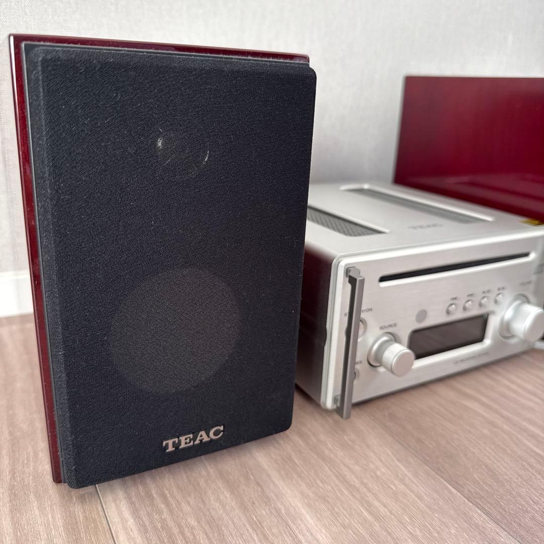 【美品】TEAC CR-H101 LS-101HR CDレシーバー スピーカー