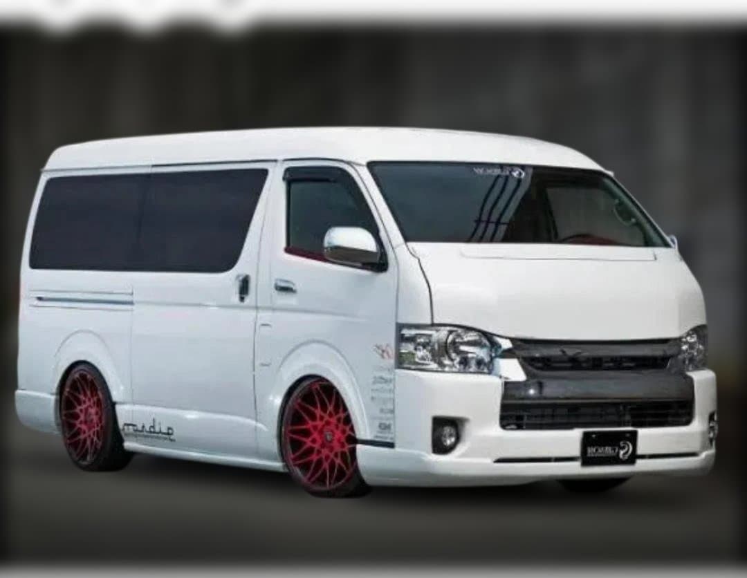 ハイエース200系ワイド4型以降エセックスver4スポイラー070予定