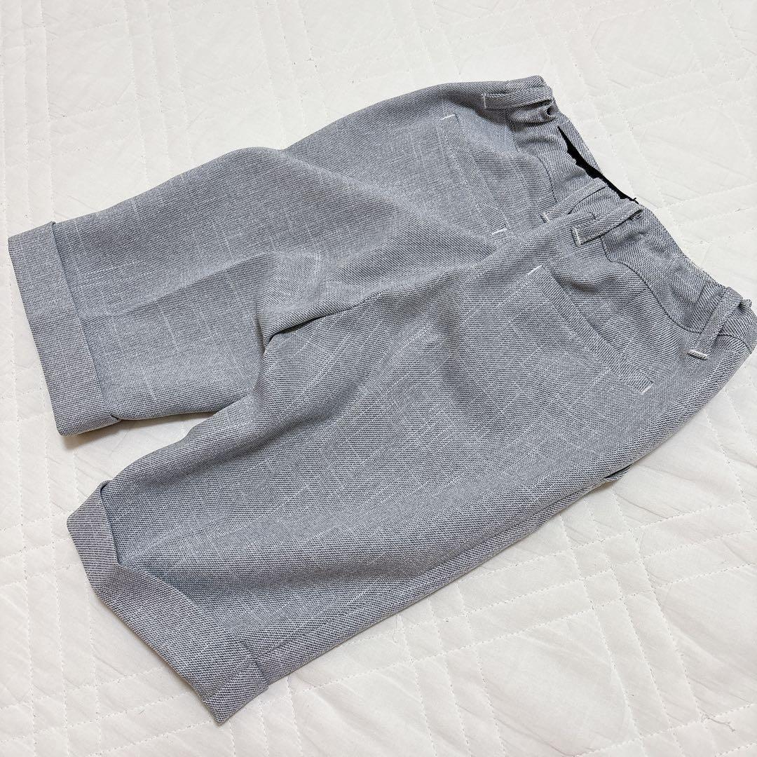 プティマイン　110 ライトグレー　セットアップ　飛行機　ボーダー　卒服