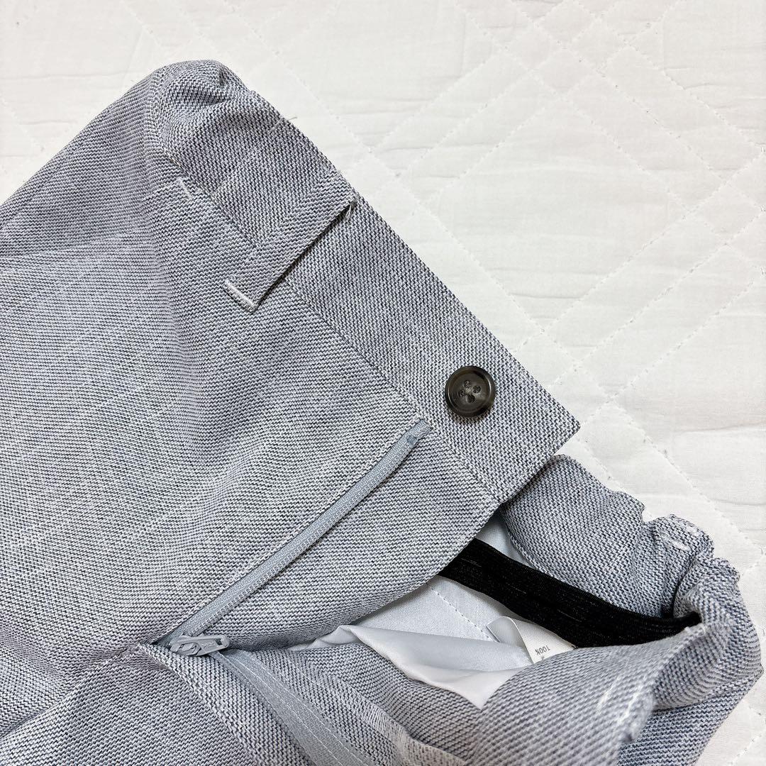 プティマイン　110 ライトグレー　セットアップ　飛行機　ボーダー　卒服