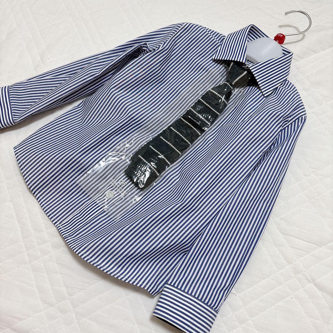 プティマイン　110 ライトグレー　セットアップ　飛行機　ボーダー　卒服