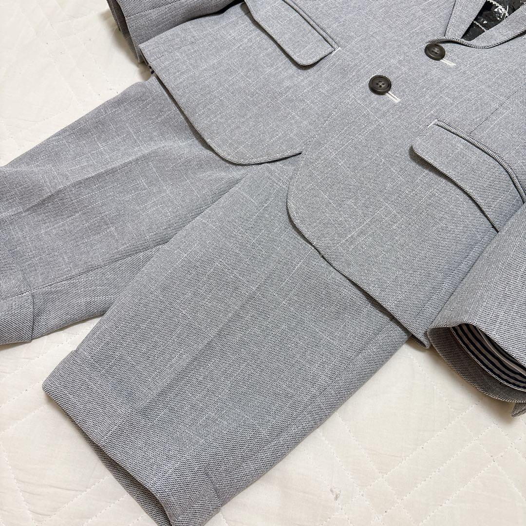 プティマイン　110 ライトグレー　セットアップ　飛行機　ボーダー　卒服