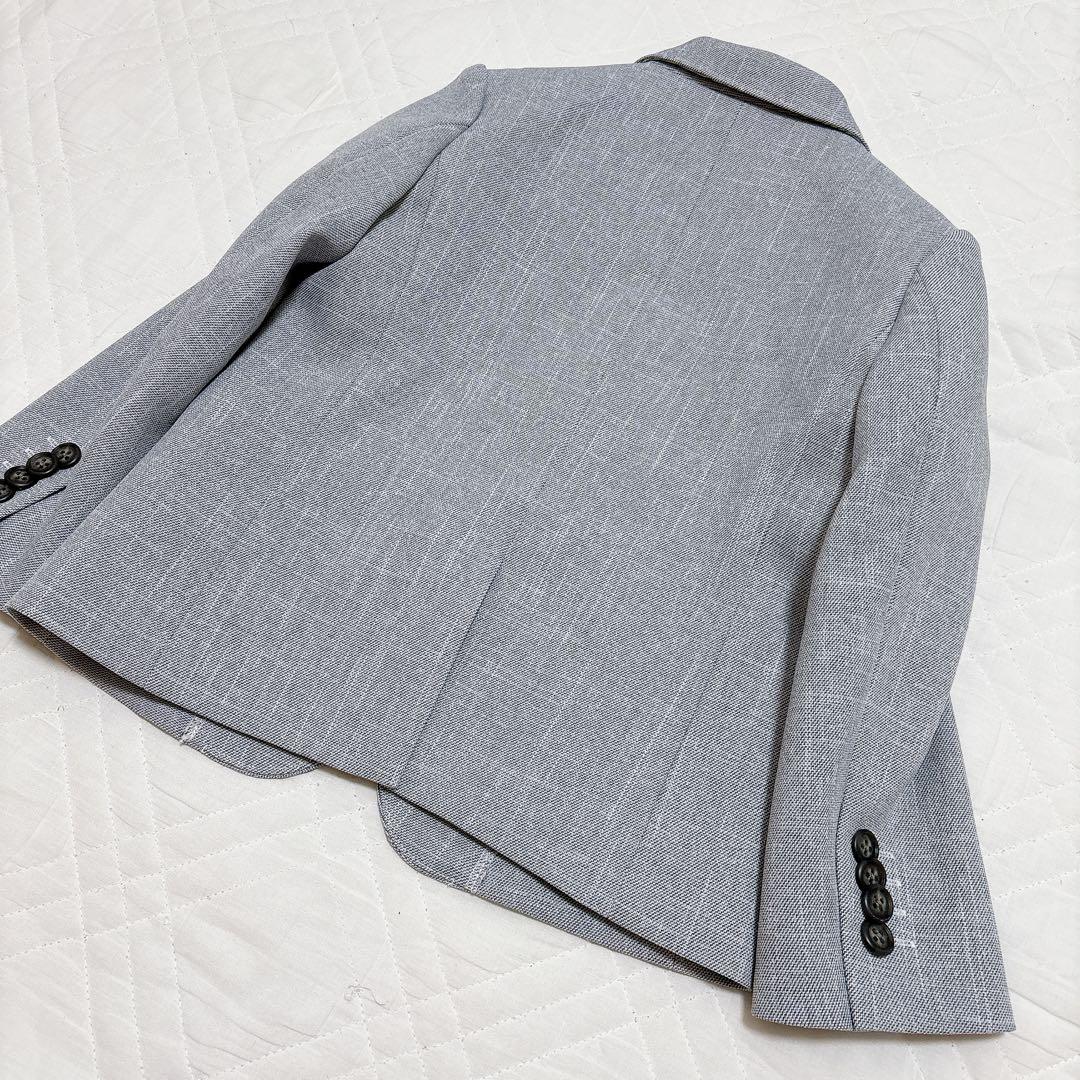 プティマイン　110 ライトグレー　セットアップ　飛行機　ボーダー　卒服