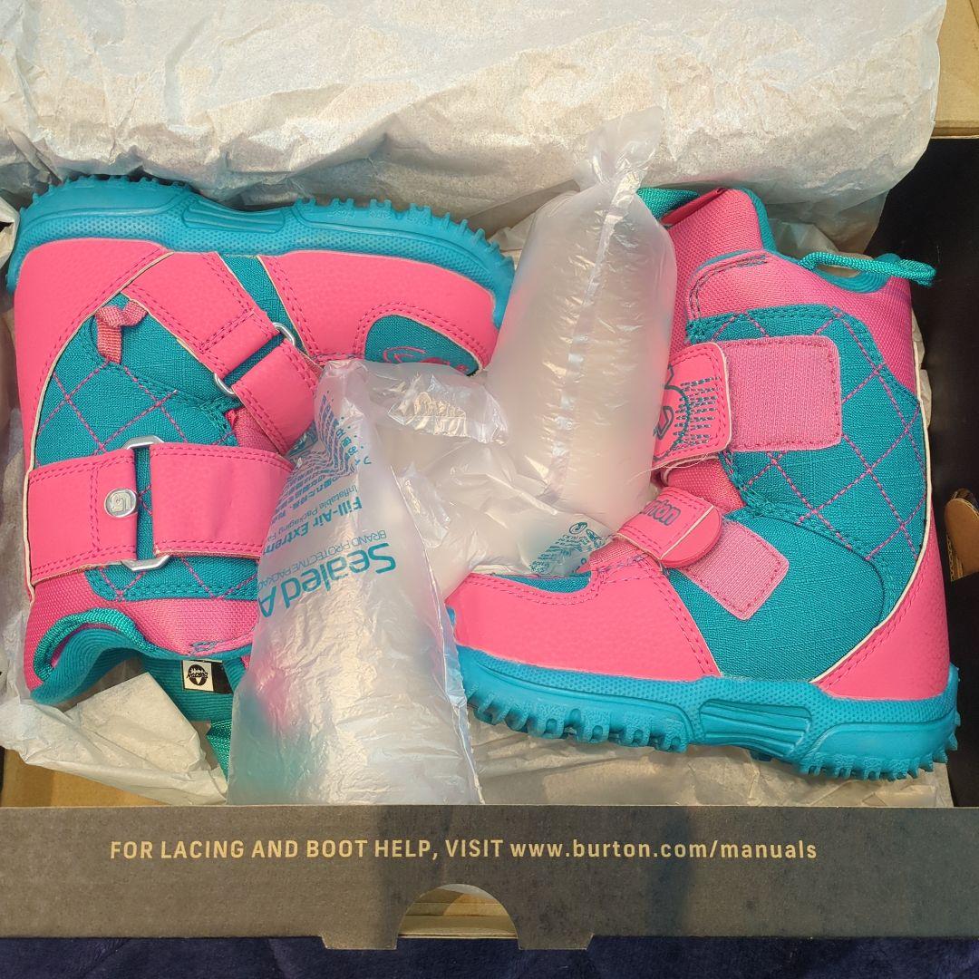 Burton Mini-Grom 子ども用スノーボードブーツ 10C