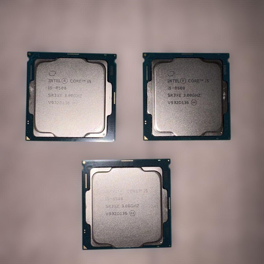 Intel Core i5-8500 CPU 3個