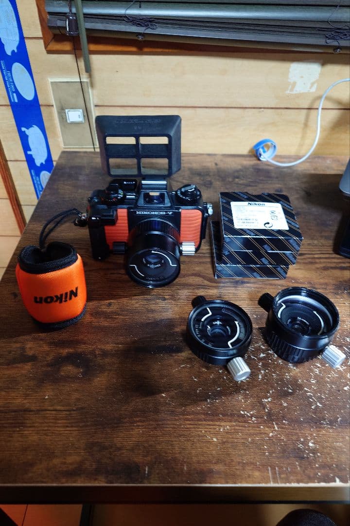 Nikonos-V フィルムカメラ スピードライト レンズ3本付き