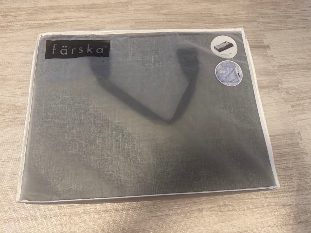 farska コンパクトベッドFREE メランジグレー 折りたたみベビーベッド