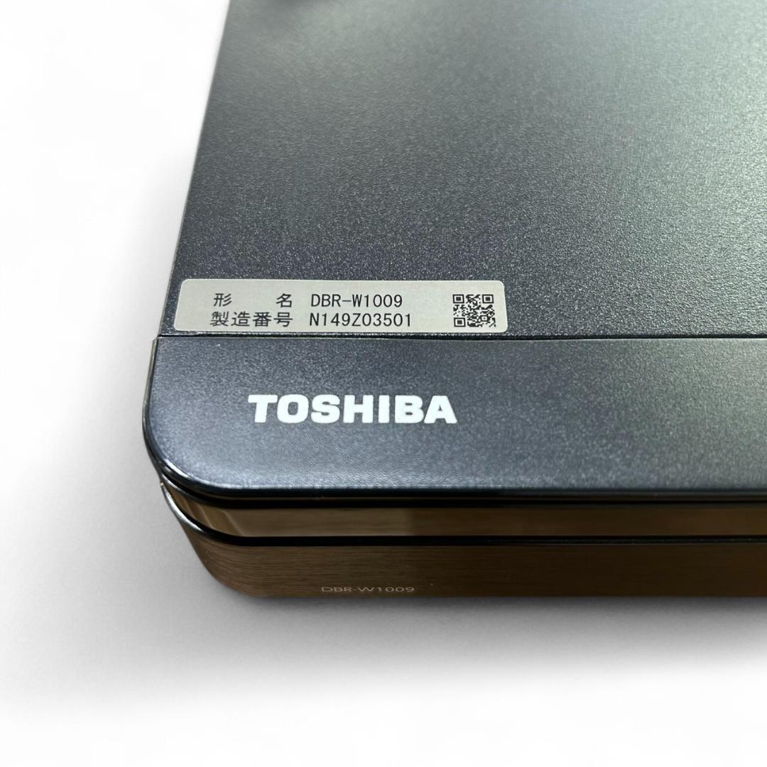 東芝 REGZA ブルーレイレコーダー DBR-W1009 2019年製