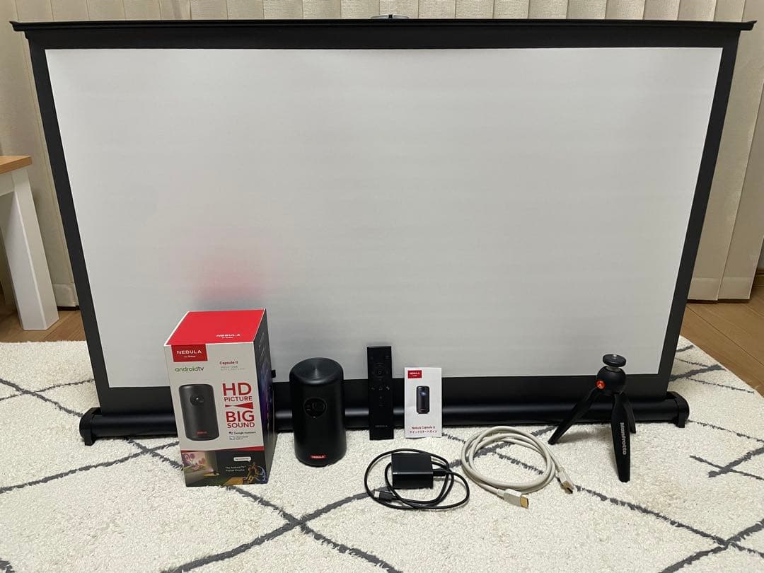 【緊急値下げ】Nebula Capsule II プロジェクター本体