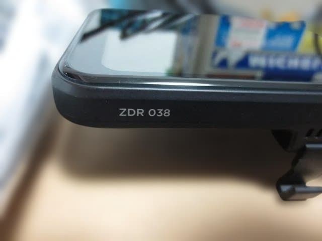コムテック　ドライブレコーダー　ZDR038　一部付属品未使用　動作確認品