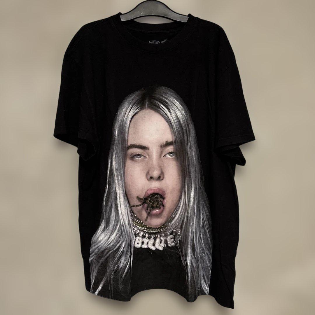 ビリー・アイリッシュ プリントTシャツ オーバーサイズXL2025オフィシャル