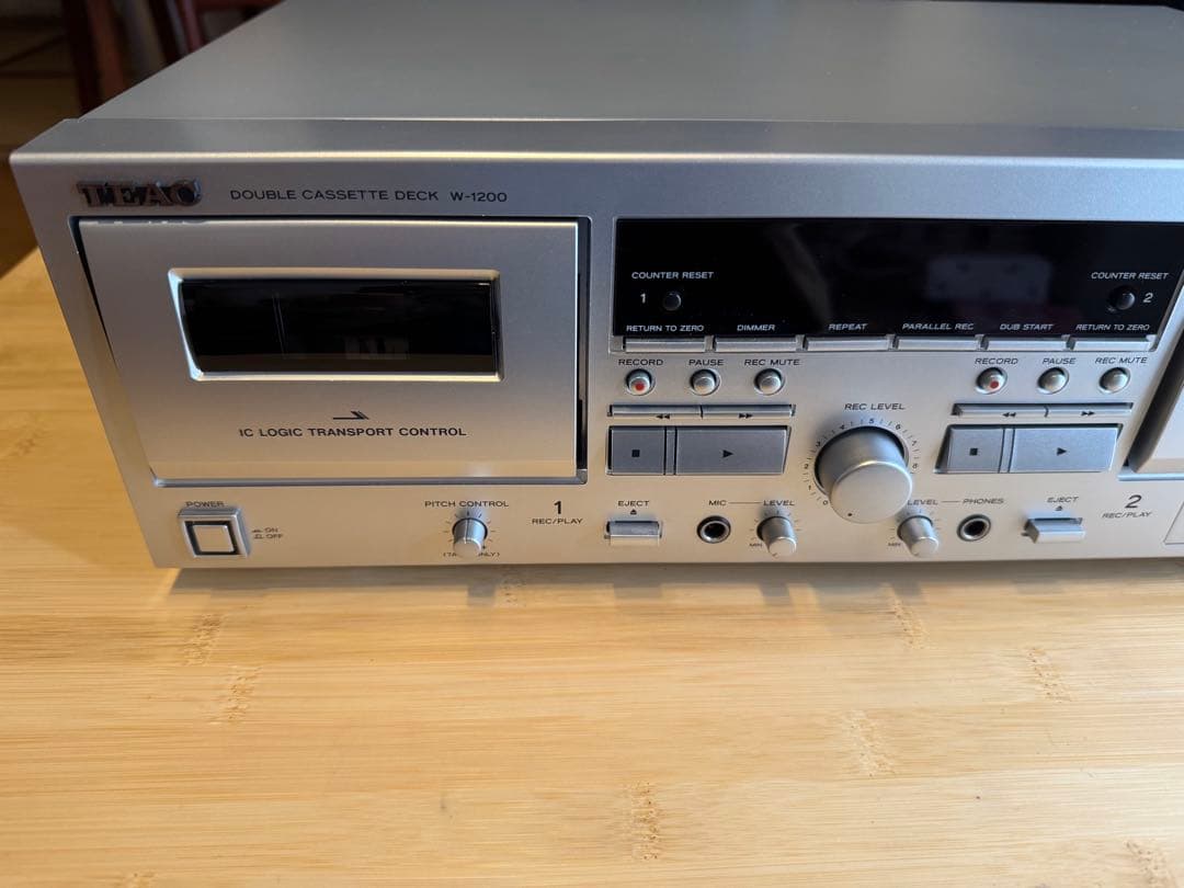 TEAC W-1200 ダブルカセットデッキ