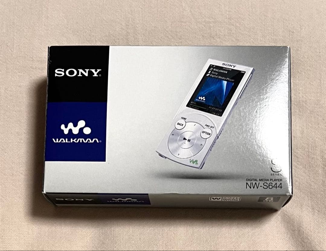 Sony NW-S644 ウォークマン デジタルメディアプレーヤー /ホワイト