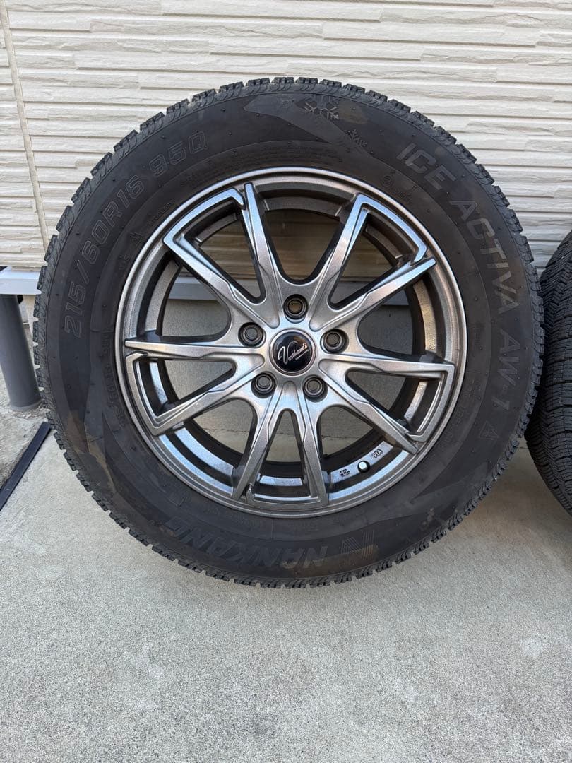 16インチ スタッドレスタイヤ・ホイールセット　オデッセイRC1